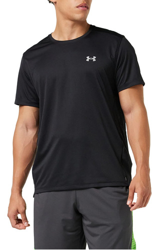 Camiseta Under Armour Speed ??stride 2.0 Para Hombre, Negro,