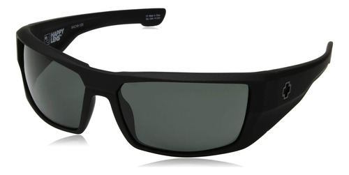 Spy Lentes De Sol Optic Dirk Wrap, Negro, Verde, Gris (soft.