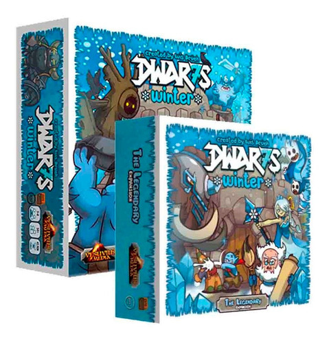 Dwar7s Winter + The Legendary Jogo De Tabuleiro Precisamente