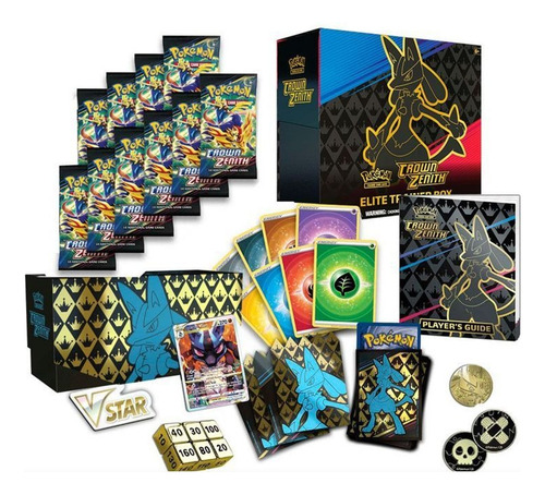 Pokemon Tcg Cenit Supremo Caja De Entrenamiento Elite
