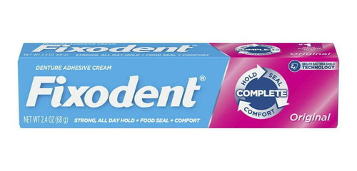 Fixodent Crema Adesiva Para Dentadur