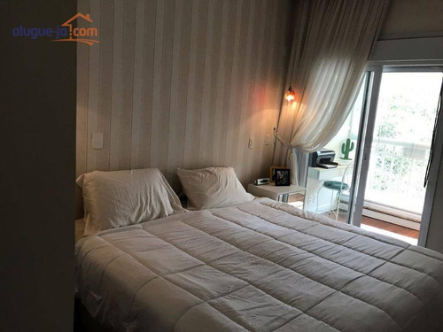 Apartamento House Garden Semi Mobiliado No Brooklin Novo - Ap11145