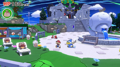 Paper Mario The Origami King Switch Fisica