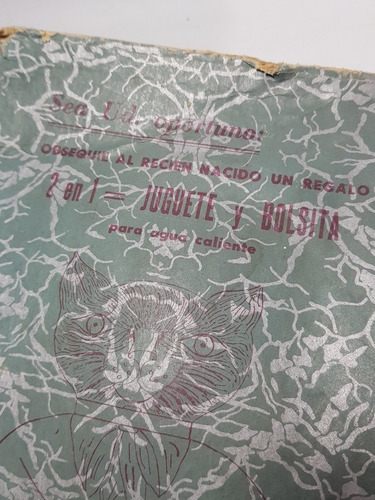 Imagen 8 de 10 de Antigua Bolsa De Agua Caliente Niños S/ Uso Mag 56196