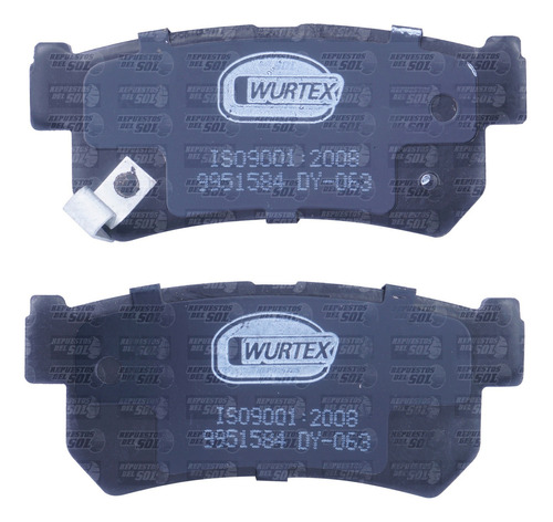 Pastillas Freno Tras Para Ssangyong Rexton 2.9 2002 2006