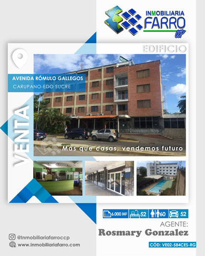 Se Vende Edificio  En  Carupano, Edo Sucre Ve02-584ces-rg