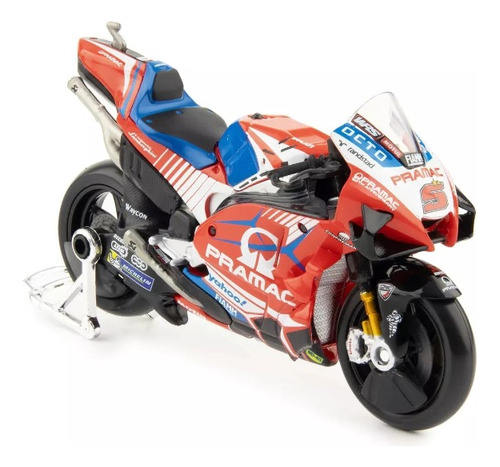 Moto Gp Miniatura Ducati Repsol Yamaha Red Bull Coleção 1/18