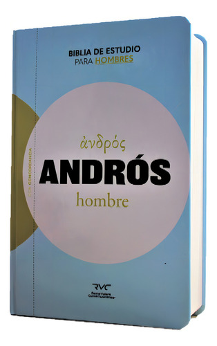 Biblia Rvc Estudio Andrós Hombres Tapa Dura Rvc066eecti, De Reina Valera Temporánea. Editorial Sociedades Bíblicas, Tapa Dura En Español