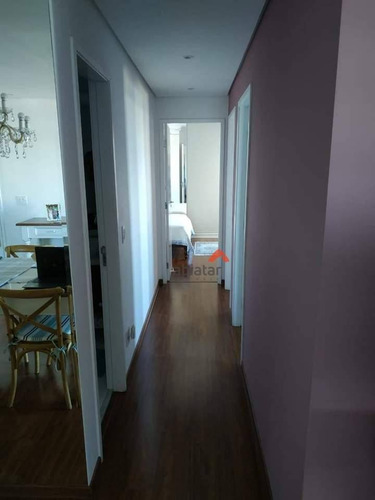 Apartamento Com 3 Dormitórios À Venda, 76 M² Por R$ 590.000,00 - Jardim Bom Tempo - Taboão Da Serra/sp - Ap0343