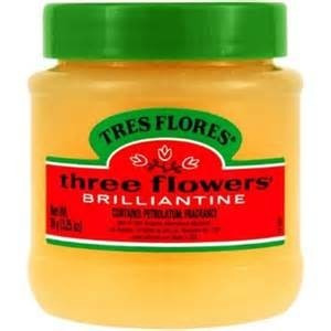 Imagen 3 de 5 de Pomada Pinaud Three Flowers Brillantine 3.25oz Solid Pomade