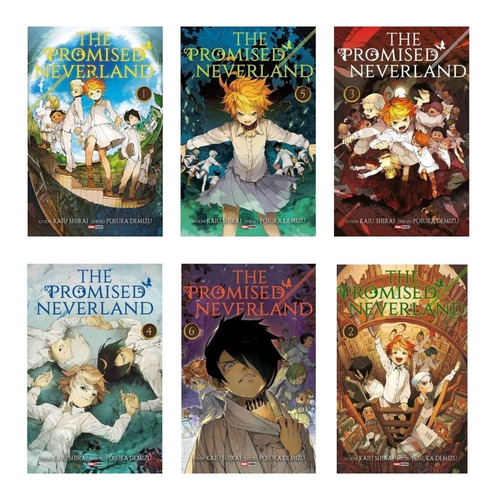 The Promised Neverland Panini Manga Español Tomo A Escoger