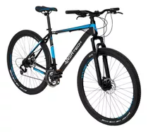 Comprar Bicicleta Mtb Overtech R29 Acero 21v Freno A Disco Pp Color Negro/azul/blanco Tamaño Del Cuadro L