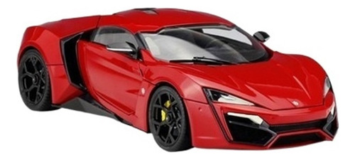 Welly 1:32 Lykan Hyper Sport Diecast Modelo De Coche De Carr