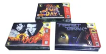 Comprar 3 Cajas Custom Para Conker + Perfect Dark + Goldeneye N64