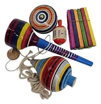 Comprar Paquete Artesanal 5 Juguetes Artesanales Artesanías Madera