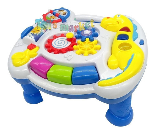 Imagen 3 de 5 de Mesa Musical Didáctica Bebe Poppi Con Luces Y Sonidos