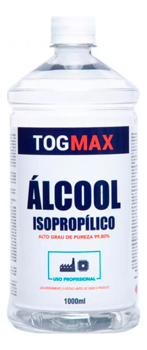 Álcool Isopropilico 99,8% 1 Lt Limpeza De Placa E Eletrônico