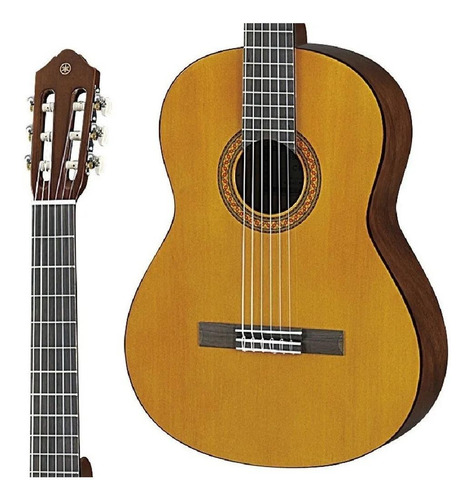 Violão clássico Yamaha C40MII para destros natural mate