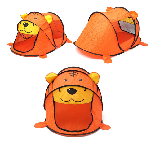 Carpa Iglu Tigre Naranja Plegable Pop Up Peque