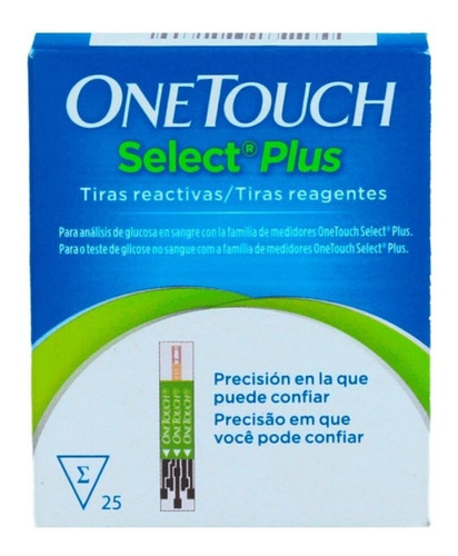One Touch Select Plus C/25 Tiras Reactivas