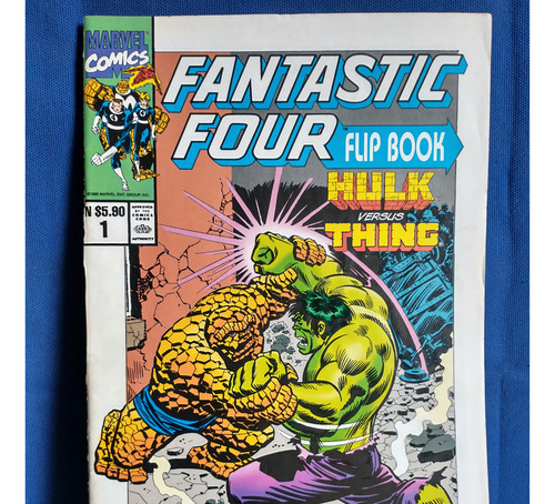 Fantastic Four Flip Book #1 Edición Mexicana 1995 (Usado)