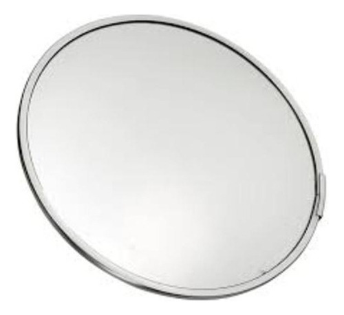 Espelho Convexo De 50 Cm De Diâmetro Acabamento Em Alumínio
