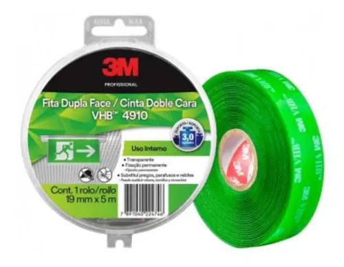 Adhesivo de doble cara Fiat 3M VHB 4910 5 m x 19 mm
