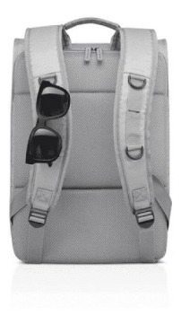 Mochila Lenovo Laptop 15.6 Gris Thin Varios Compartimentos