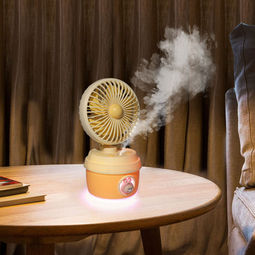Ventilador Portátil J Recargable Con Refrigeración Por Agua