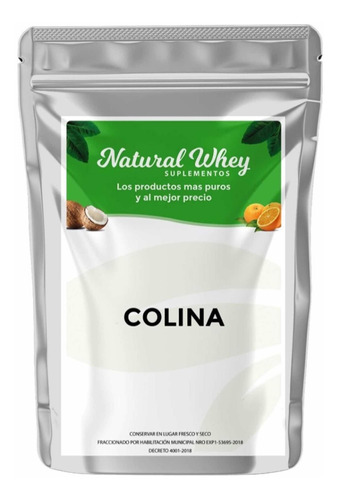 Colina 100 % Pura - Polvo - Promoción 500 Gr $1.450