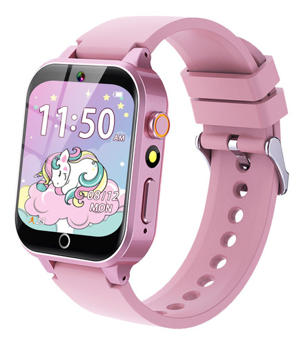 Reloj Inteligente Para Ninas De 6 A 12 Anos, Pantalla Tactil