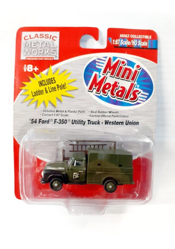 54 Ford F-350 Utility  1:87 Mini Metals 30220 Milouhobbies