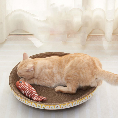 Rascador De Papel Para Gatos, Almohadilla Para 35cmx10cm