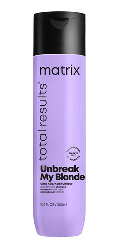 Imagen 2 de 7 de Kit Shampoo + Acondicionador Unbreak My Blonde Matrix