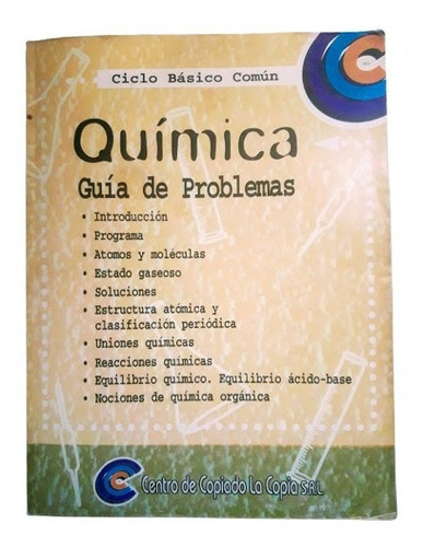 Química Guía De Problemas C B C 