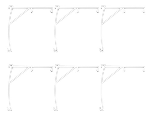 12 Peças De Persianas Valance Clips: Persiana Vertical De Pl