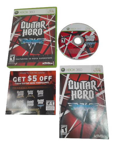 Guitar Hero Van Halen Xbox 360 (Reacondicionado)