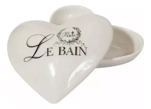 Alhajero Porcelana Le Bain Blanca - Ottone