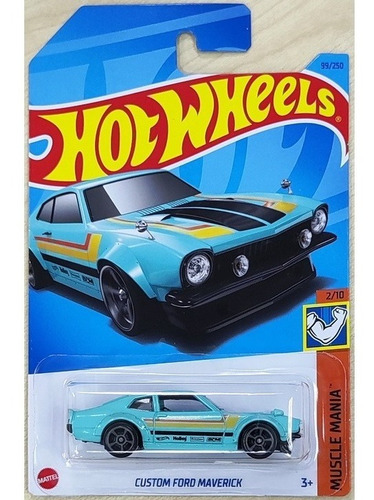 Hot Wheels Custom Ford Maverick Muscle Lote C 2023 Miniatura