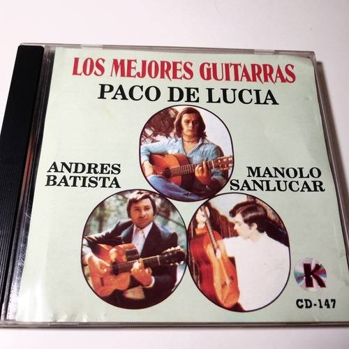 Paco De Lucía Andrés Batista Manolo Sanlucas Cd, Leer Descri