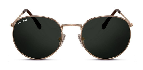 Imagen 2 de 10 de Anteojos Lentes De Sol Rimland Sunrise Redondos Importados