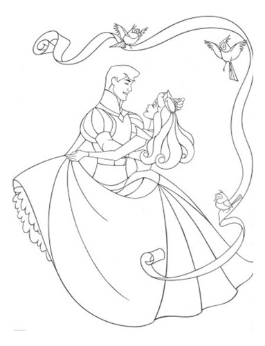 Dibujos Para Colorear Princesas De Disney (+ De 40 Dibujos)