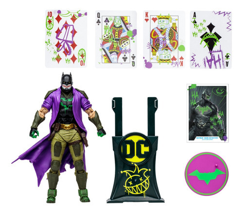 Mcfarlane Batman Dark Detective Jokerized Dc Multiverse
