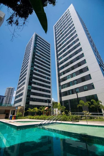 Imagem 11 de 23 de Flat Com 1 Dormitório À Venda, 32 M² Por R$ 388.460,00 - Parnamirim - Recife/pe - Fl0377
