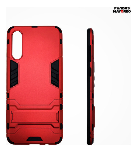 Funda Iron Para Samsung Galaxy A70 Carcasa Antishock Celular Rojo