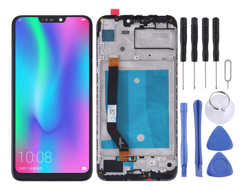 Pantalla Lcd Oem Negra Con Marco For Huawei Honor 8 Frd-l19