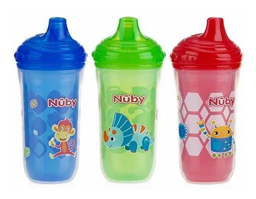 Nuby Insulated No Spill Easy Sip Cup With Vari-flo 75z51