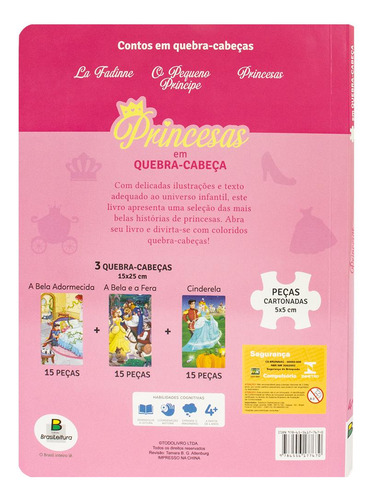 Qc20x27 Mundo Encantado: Princesas, De Editora Todolivro. Editorial Todolivro, Tapa Mole En Português