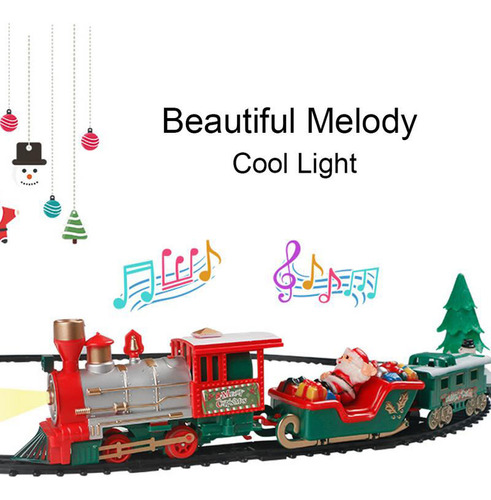 Conjunto De Trem Elétrico Para Crianças, Brinquedos Movidos