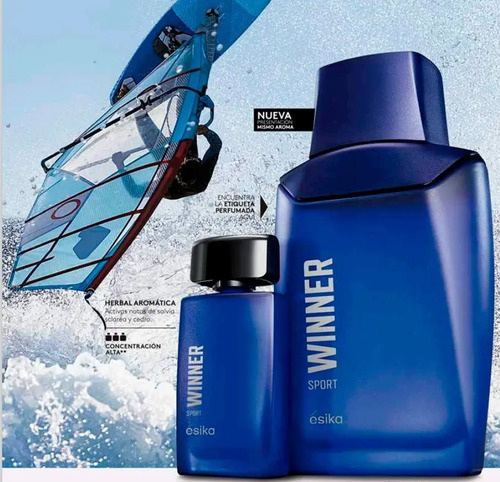 Winner Sport Eau de Toilette | Herbal | Hombre | Perfumes | ésika |  Categorías | Belcorp Site Colombia